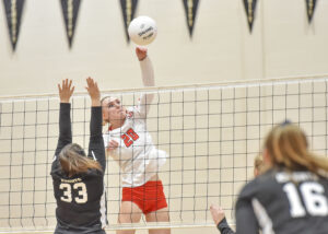 University sweeps John Marshall in 3 sets